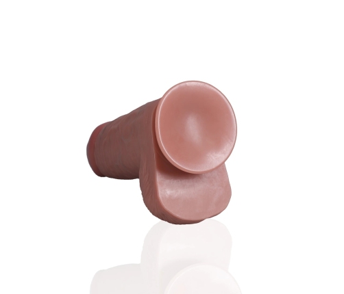 Extra Thick Straight with Balls 10 / 25,4 cm - Flesh