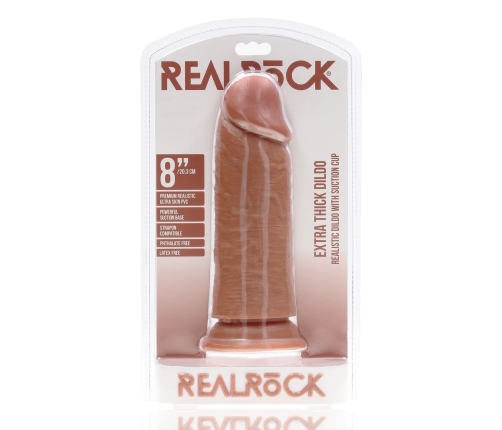 Extra Thick Straight without Balls 8 / 20,3 cm - Tan