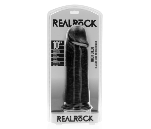 Extra Thick Straight without Balls 10 / 25,4 cm - Black