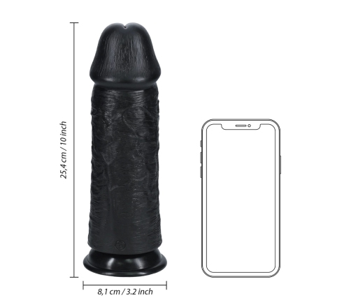 Extra Thick Straight without Balls 10 / 25,4 cm - Black