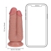 Two in One Dildo 5/6 - 12,7/15,2 cm - Flesh