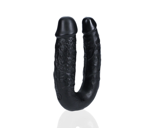 U Shaped Double Dildo 5 / 12,7 cm - Black