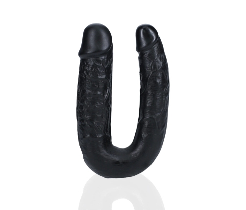 U Shaped Double Dildo 5 / 12,7 cm - Black