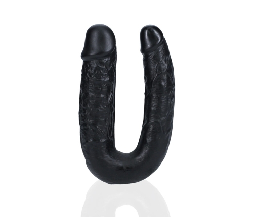 U Shaped Double Dildo 5 / 12,7 cm - Black
