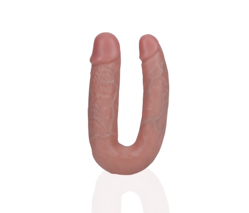 U Shaped Double Dildo 5 / 12,7 cm - Flesh