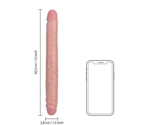 Slim Double Ended Dong 12 / 30,5 cm - Flesh