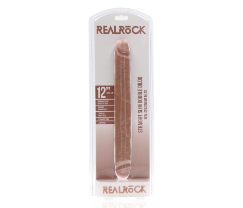 Slim Double Ended Dong 12 / 30,5 cm - Tan