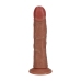 Vibrating Regular Curved Cock - 6 / 15,5 cm - Tan