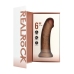 Vibrating Regular Curved Cock - 6 / 15,5 cm - Tan