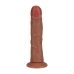 Vibrating Regular Curved Cock - 8 / 20,5 cm - Tan