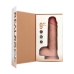 Vibrating Regular Straight Cock with Balls - 9 / 23 cm - Flesh
