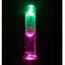 RealRock LED Vibrating Model 15 cm Transparent - Intimate Wellness Device