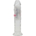 RealRock LED Vibrating Model 15 cm Transparent - Intimate Wellness Device