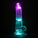 RealRock Vibrating LED Transparent Intimate Device 15 cm with Suction Base