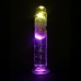 RealRock LED Vibrating Intimate Machine 18 cm Transparent Model