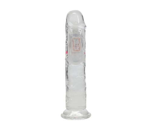 RealRock LED Vibrating Intimate Machine 18 cm Transparent Model