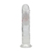 RealRock LED Vibrating Intimate Machine 18 cm Transparent Model