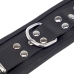 Red Leather Adjustable Leather Wrist Restraints Black 25 cm