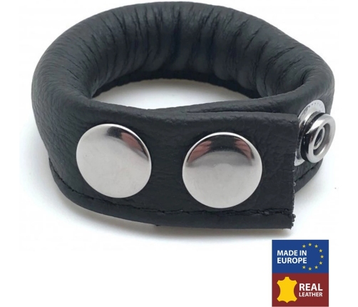 Red Leather Restraint 70g Black - Premium Tanned Design