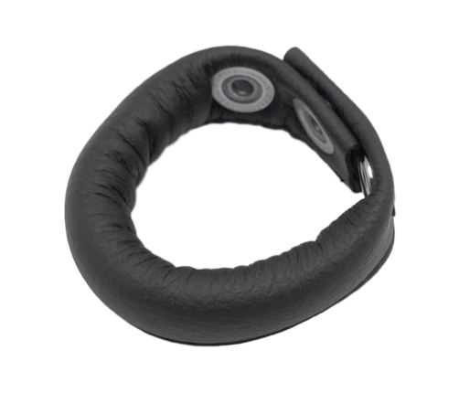 Red Leather Restraint 70g Black - Premium Tanned Design