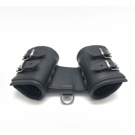 Red LeatherRestraint System Black - Adjustable European Design