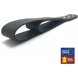 Red Leather mpact Paddle 44.5 cm Black - Durable Double-Sided Model