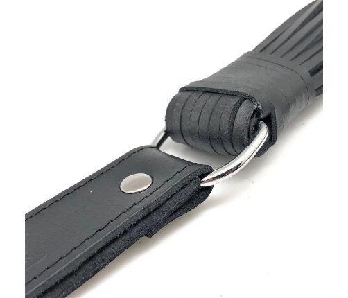 Red Leather Impact Tool 75 cm Black - Vegetable-Tanned European Leather