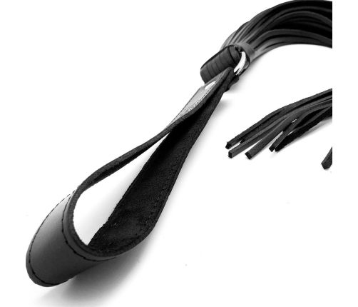 Red Leather Impact Tool 75 cm Black - Vegetable-Tanned European Leather