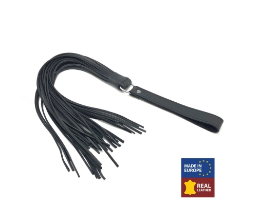 Red Leather Impact Tool 75 cm Black - Vegetable-Tanned European Leather