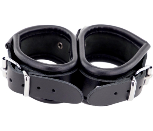 Manufaktur Leather Double Restraint System Black - Adjustable European Model