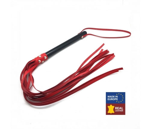 Red Leather Handle Red Leather Straps 78 cm Premium Model