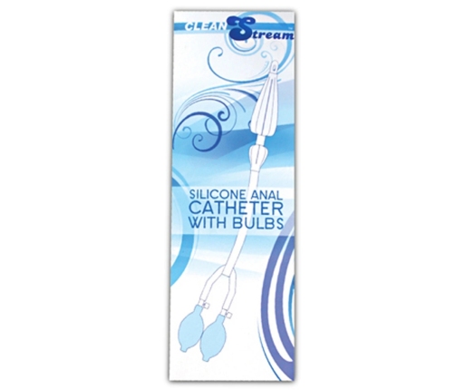 Silicone Anal Catheter with Bulbs