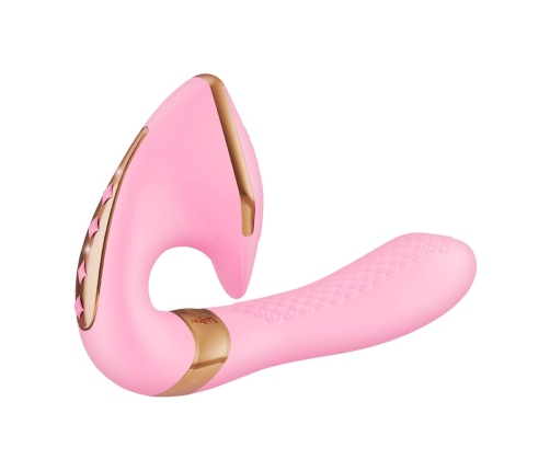 SOYO Vibrator Light Pink - Dual Chamber, Precise Control, Silicone