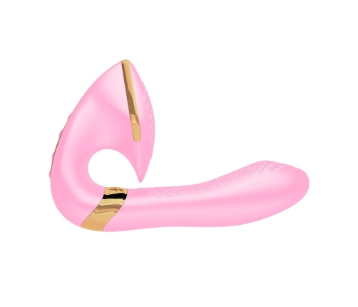 SOYO Vibrator Light Pink - Dual Chamber, Precise Control, Silicone