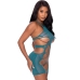 Halter Dress - One Size - Teal