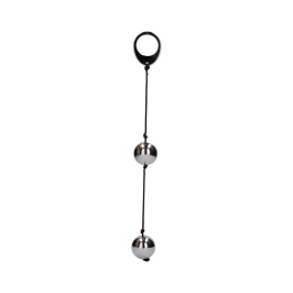 Heavy Metal Duospheres Ben Wa Balls Stainless Steel 2-Piece Set