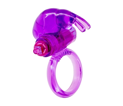 Ultra Soft Vibrating Jelly Rabbit Cockring