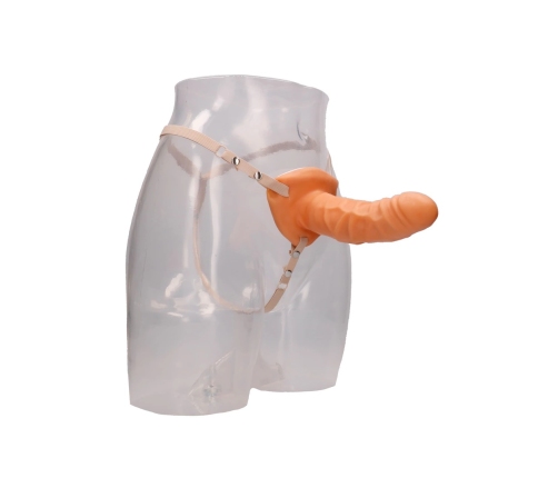 Seven Creations Hollow Strap-On Extender Anatomical Veined 20 cm