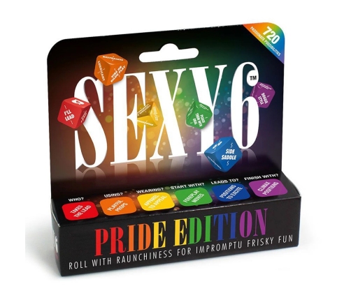 Sexy 6 Dice - Sexy Pride Dice