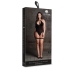 Metis XVI - Body with Garters and Crossed Neckline - Plus Size