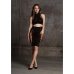 Kala XXXVII - Two Piece with Turtleneck, Crop Top and Skirt - One Size