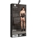 Ananke XII - Three Piece with Choker, Bandeau Top and Pantie with Garters - One Size