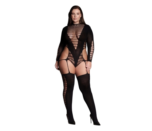 Kalyke XXIII - Bodystocking with Turtleneck - Plus Size