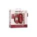 Vibrating Egg with 10 Speeds and Remote Control - L - Red