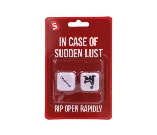 In Case Of Sudden Lust - Sex Dice