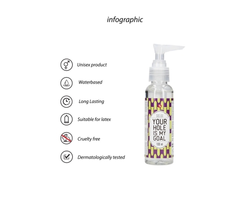 Your Hole Is My Goal - Anal Lubricant - 3 fl oz / 100 ml