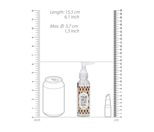 Your Hole Is My Goal - Anal Lubricant - 3 fl oz / 100 ml