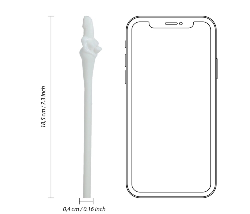 Bride Straws - White