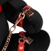 Rimba Velvet Rabbit Accessory Large Black - Soft Plush Collectible