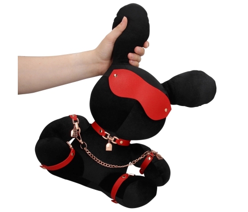 Rimba Velvet Rabbit Accessory Large Black - Soft Plush Collectible